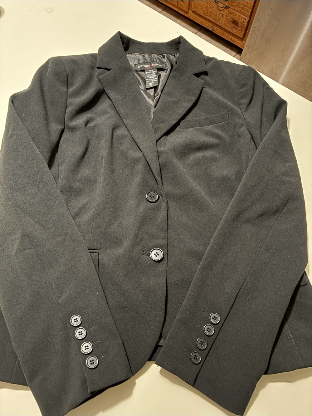 New York & Company Black Women's Tailored Blazer
